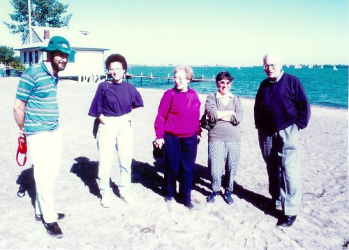 Patrick Taylor, Beverley Davis, Evelyn Davis, Monica Levy, Harold Davis